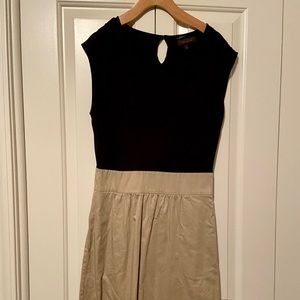 Black and Khaki dress